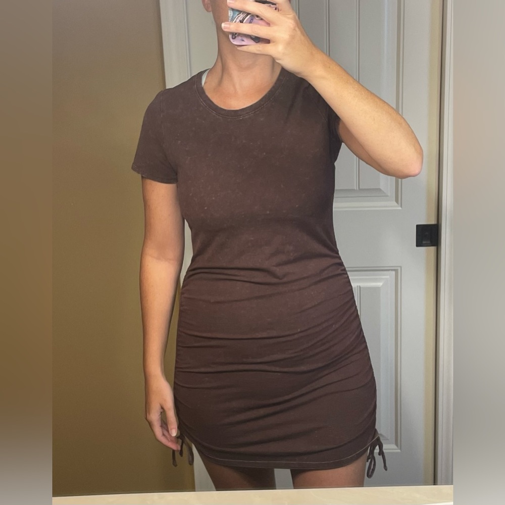 Victoria’s Secret Faded T-Shirt Dress with Rouching